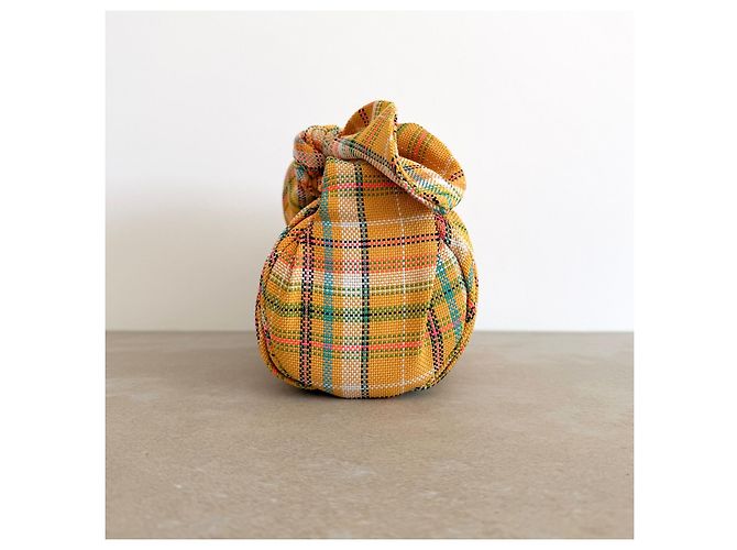 Rejina Pyo Borsa Nane Plaid SS20 Multicolore Giallo - vista 11