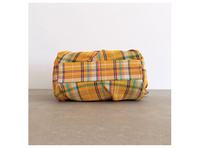 Rejina Pyo Borsa Nane Plaid SS20 Multicolore Giallo - vista 7
