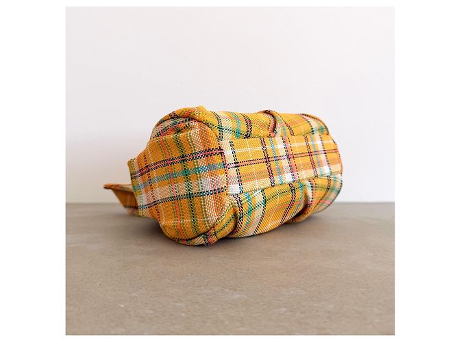 Rejina Pyo Borsa Nane Plaid SS20 Multicolore Giallo - vista 8