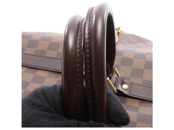 Louis Vuitton Keepall 50 Boston Tasche Braun Damier ebene - Ansicht 8