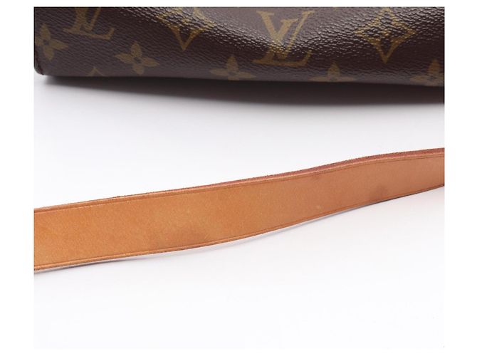 Louis Vuitton Cartouchiere MM Monogram Schultertasche Braun - Ansicht 11