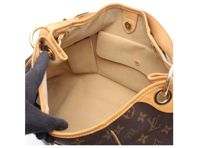 Louis Vuitton Galliera PM Monogram Schultertasche Braun - Ansicht 3