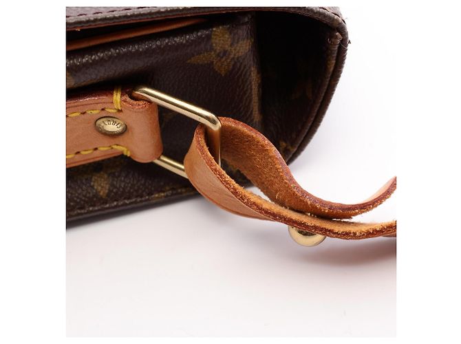 Louis Vuitton Monogram Cartouchiere GM Schultertasche Braun - Ansicht 12