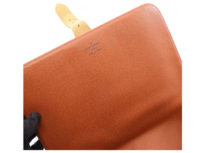 Louis Vuitton Monogram Cartouchiere GM Schultertasche Braun - Ansicht 7