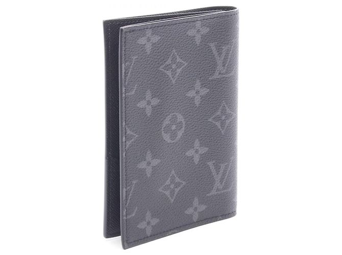 Louis Vuitton Monogram Eclipse Business Card Case Nero - vista 2
