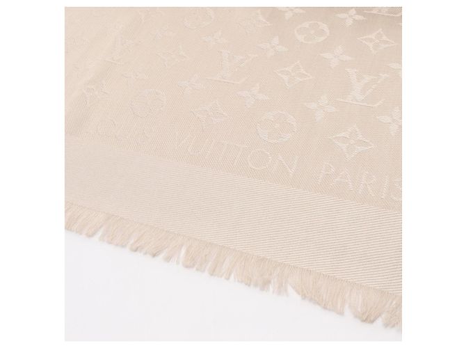 Sciarpa Monogram Louis Vuitton Beige - vista 5
