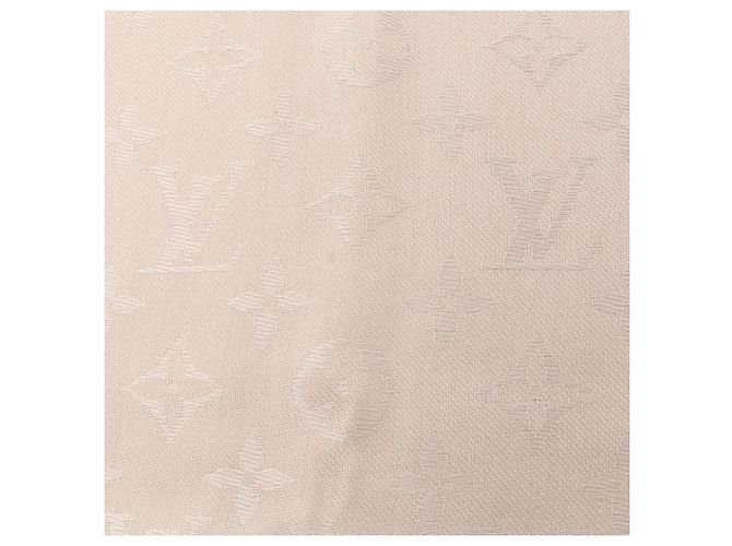 Sciarpa Monogram Louis Vuitton Beige - vista 6