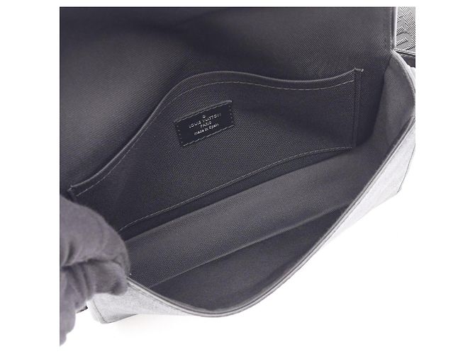 Louis Vuitton Damier Graphite Studio Messenger Tasche Schwarz - Ansicht 3