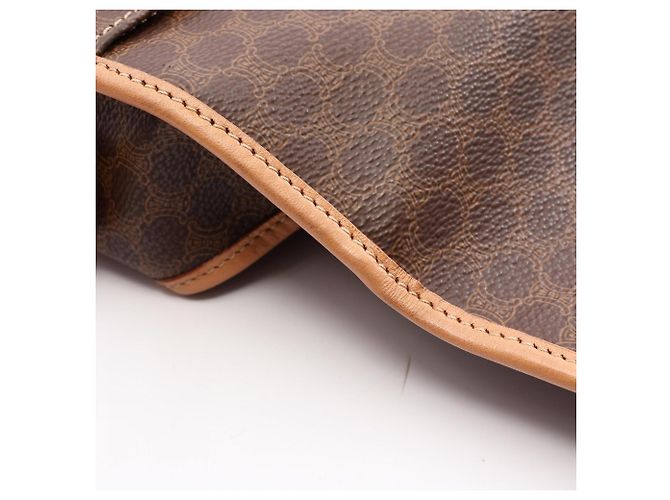 Céline Bolso de hombro Celine Macadam Brown Castaño - vista 6