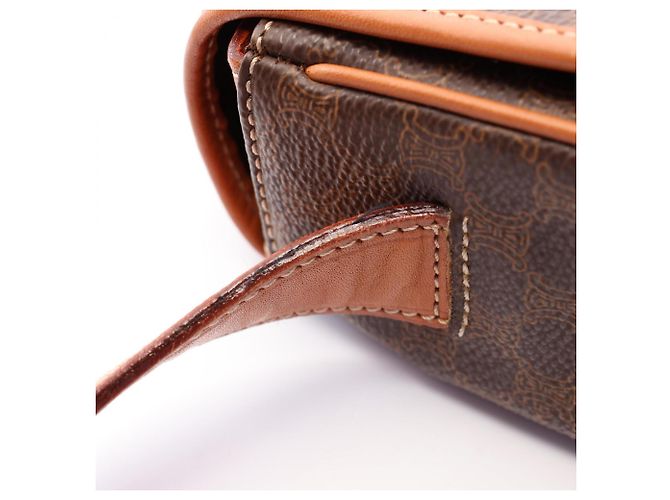 Céline Celine Macadam Schultertasche Braun - Ansicht 8