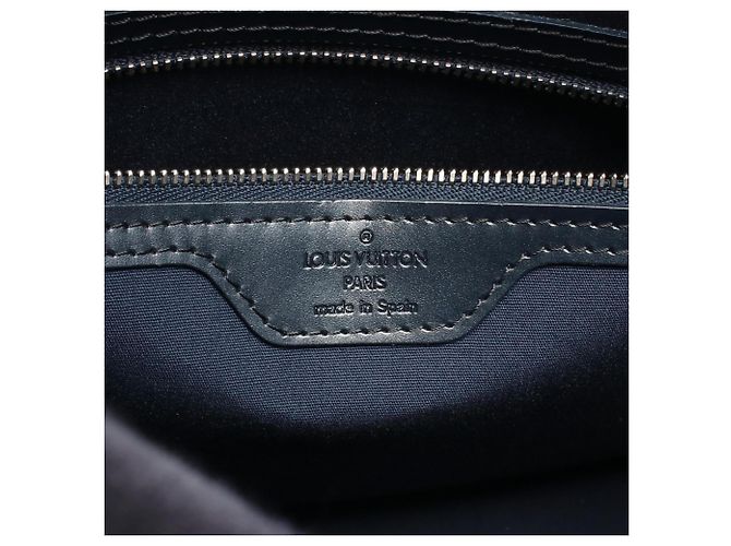 Louis Vuitton Stockton Handtasche Marineblau - Ansicht 4