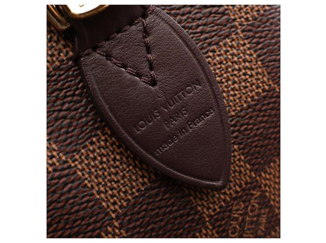 Borsa Louis Vuitton Speedy Bandoulière 20 Marrone - vista 4
