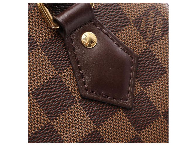 Borsa Louis Vuitton Speedy Bandoulière 20 Marrone - vista 7