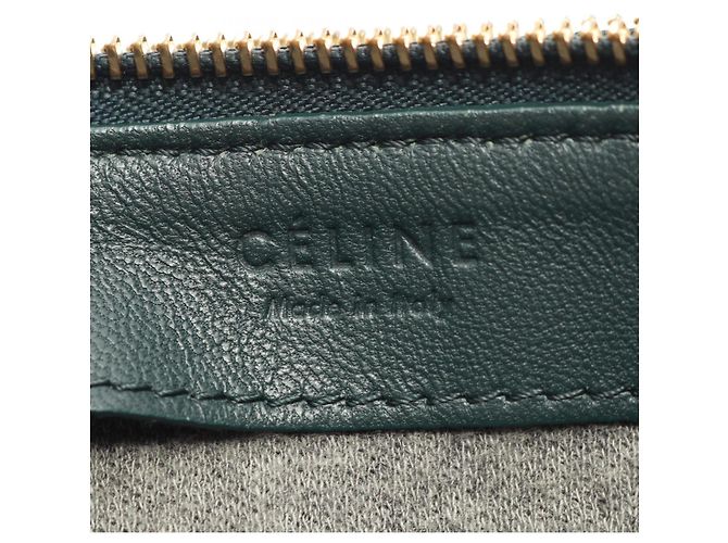 Céline Bolso de hombro Celine TRIO SMALL Verde - vista 4