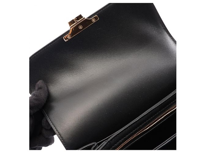 Céline Bolso de hombro Celine Classic Triomphe Medium Negro - vista 5