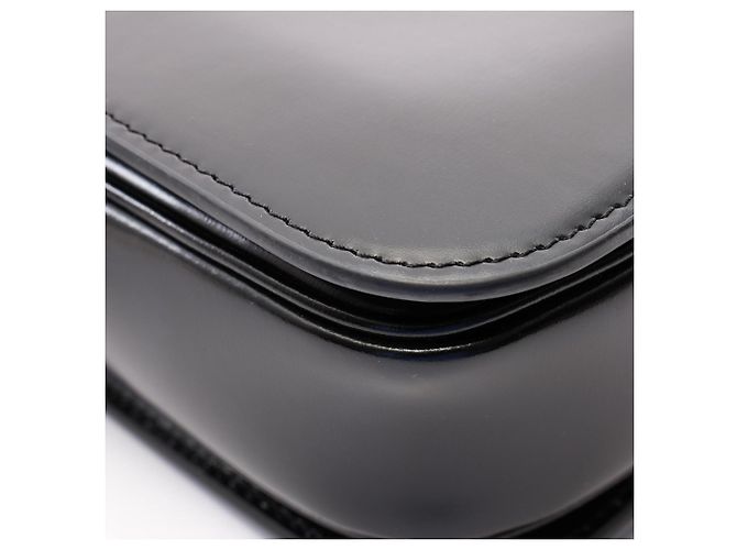 Céline Bolso de hombro Celine Classic Triomphe Medium Negro - vista 6