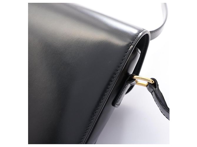 Céline Bolso de hombro Celine Classic Triomphe Medium Negro - vista 8