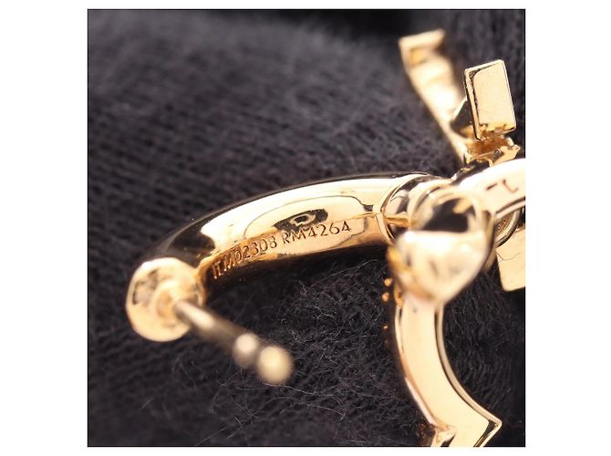 Louis Vuitton My LV Heart Drop Ohrringe Golden - Ansicht 4