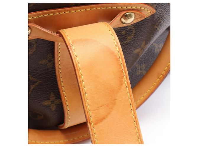 Bolsa Louis Vuitton Manhattan GM Monogram Marrom Monograma - vista 7