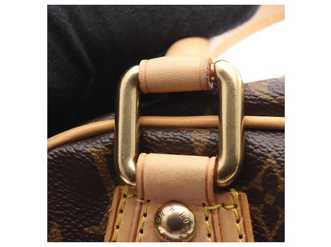 Borsa Louis Vuitton Manhattan PM Marrone Monogramma - vista 12