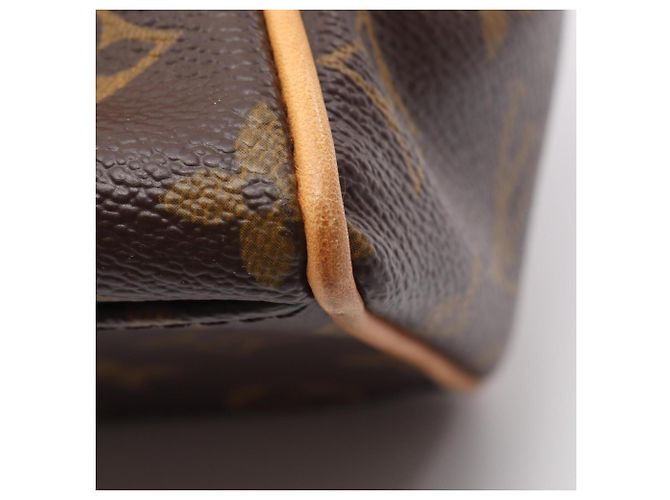 Borsa Louis Vuitton Manhattan PM Marrone Monogramma - vista 9