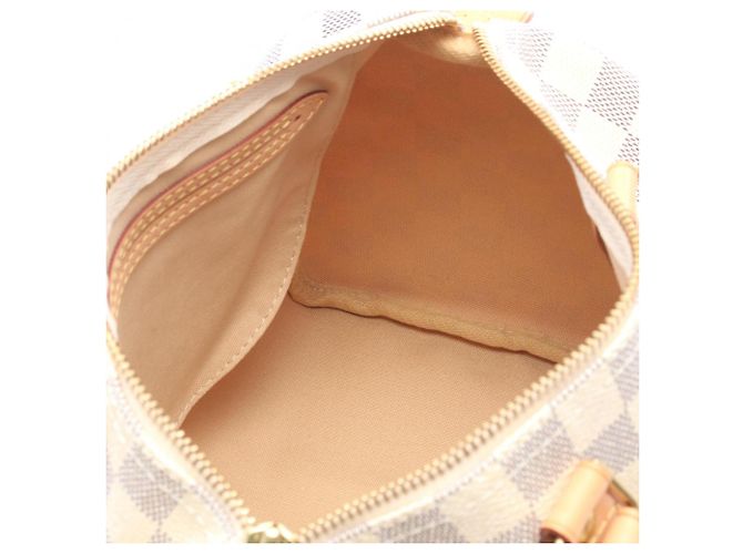 Bolso de mano Louis Vuitton Speedy 25 Blanco - vista 3