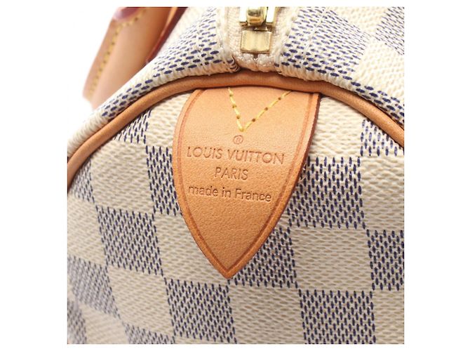 Bolso de mano Louis Vuitton Speedy 25 Blanco - vista 4