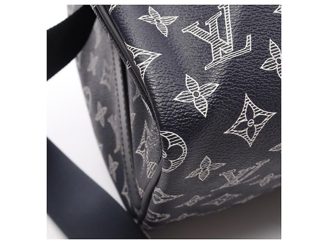 Borsa Boston Louis Vuitton Speedy Bandoulière 40 Bianco Rosso Blu navy - vista 6