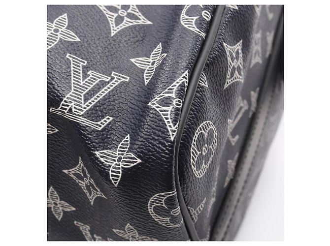 Borsa Boston Louis Vuitton Speedy Bandoulière 40 Bianco Rosso Blu navy - vista 7
