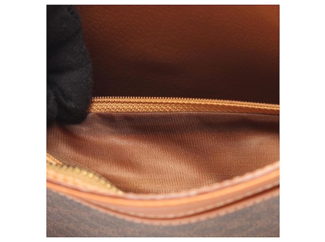 Céline Bolso Celine Macadam Castaño Beige - vista 5