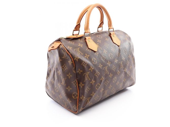 Louis Vuitton Speedy 30 Monogram Handtasche Braun - Ansicht 2