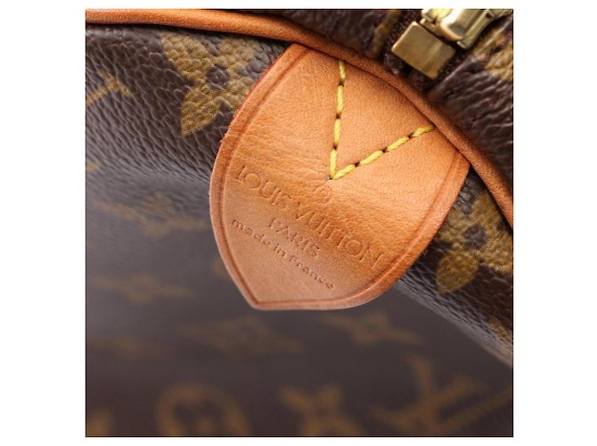 Louis Vuitton Speedy 30 Monogram Handtasche Braun - Ansicht 4