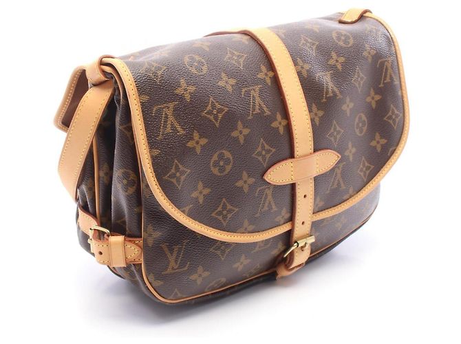 Louis Vuitton Saumur 30 Schultertasche Braun - Ansicht 2