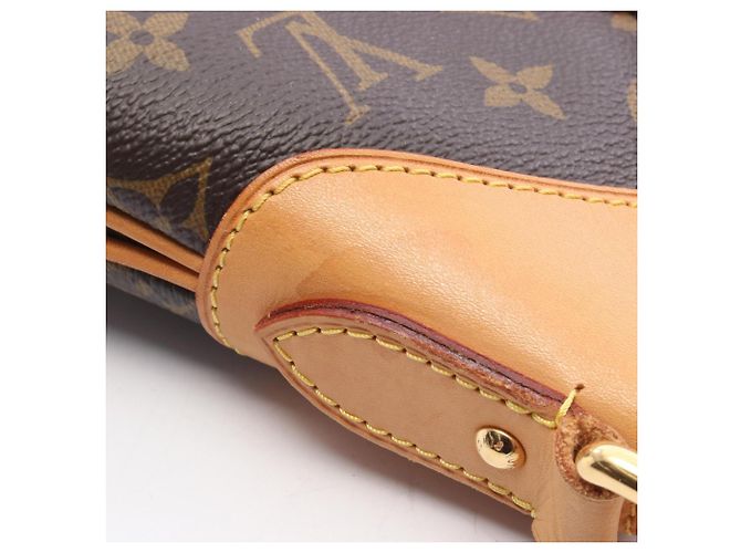 Bolsa de Ombro Louis Vuitton Thames PM Monogram Marrom - vista 10