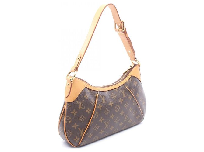 Bolsa de Ombro Louis Vuitton Thames PM Monogram Marrom - vista 2