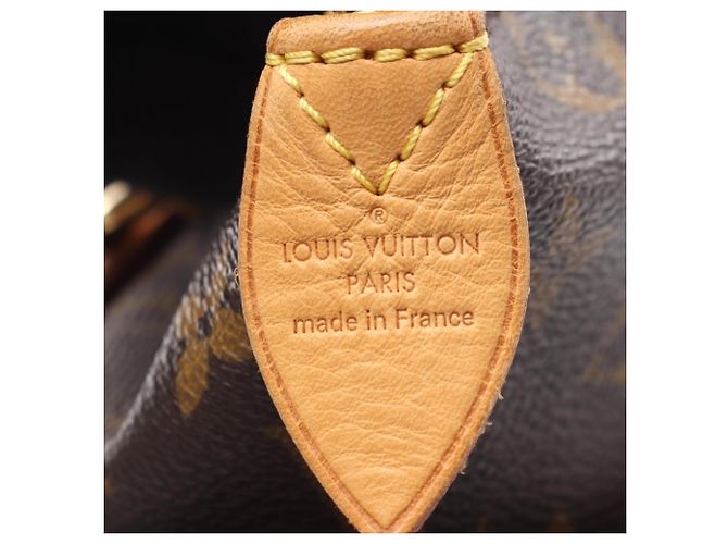 Borsa Tote Louis Vuitton Totally PM Marrone - vista 4