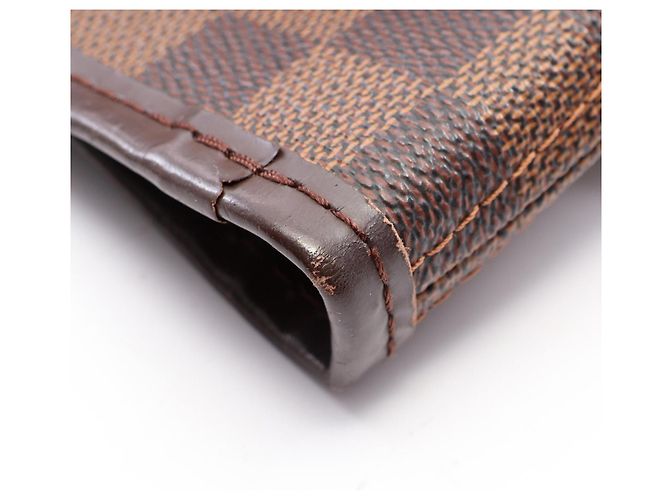 Bolso tote Neverfull MM Damier de Louis Vuitton Castaño - vista 8