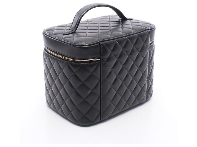 Timeless Borsa Chanel Matelassé in pelle di agnello nera Nero - vista 2
