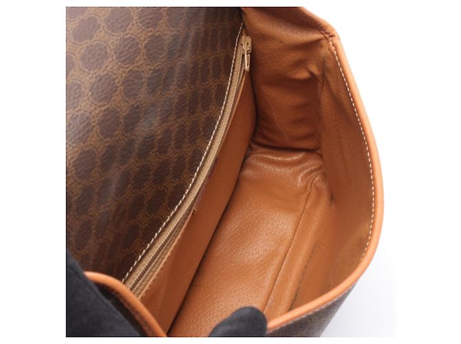16 Céline Borsa a tracolla Celine Macadam Brown Marrone - vista 3
