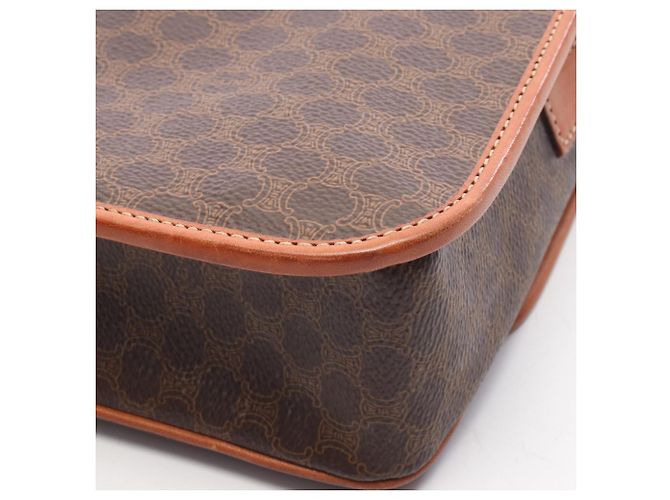 16 Céline Borsa a tracolla Celine Macadam Brown Marrone - vista 6