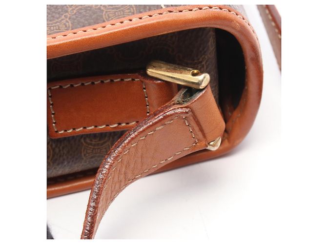 16 Céline Borsa a tracolla Celine Macadam Brown Marrone - vista 7