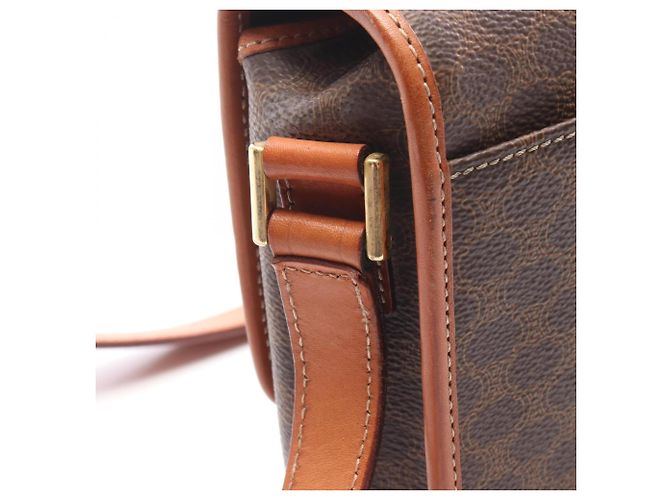 16 Céline Borsa a tracolla Celine Macadam Brown Marrone - vista 8