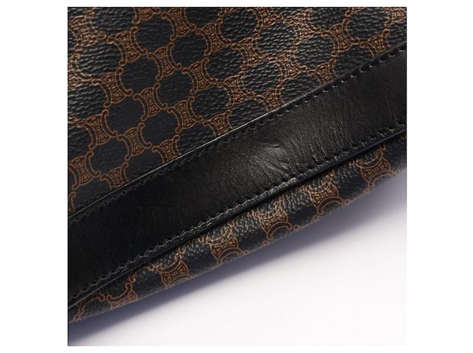 Céline Saco Tote Celine Macadam Marrom Preto - vista 7