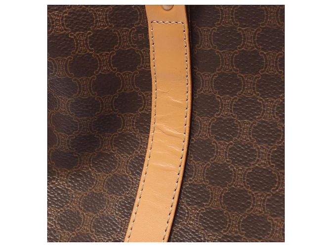 Céline Celine Macadam Handtasche Braun Beige - Ansicht 12