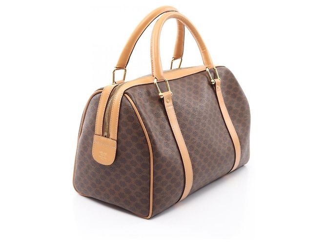 Céline Celine Macadam Handtasche Braun Beige - Ansicht 2