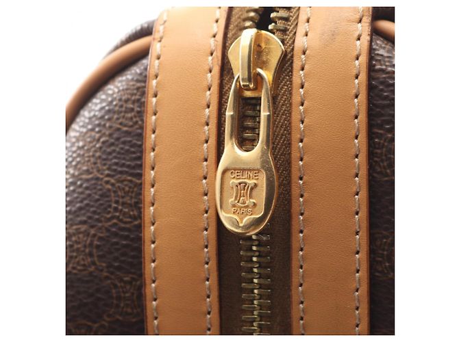 Céline Celine Macadam Handtasche Braun Beige - Ansicht 7