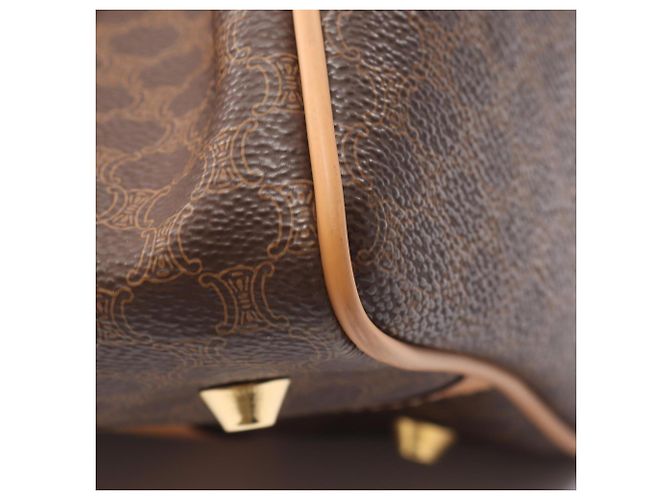 Céline Celine Macadam Handtasche Braun Beige - Ansicht 8