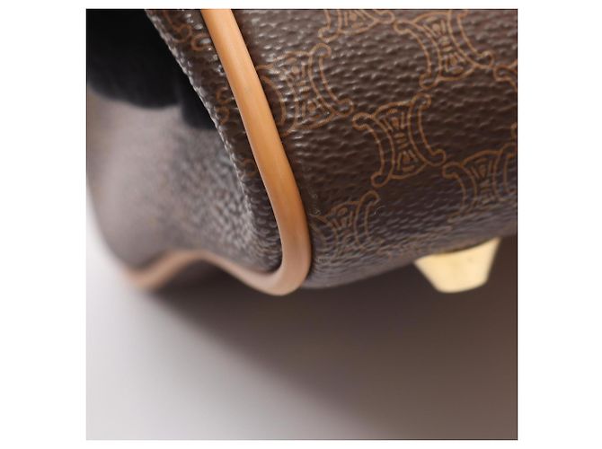 Céline Celine Macadam Handtasche Braun Beige - Ansicht 9