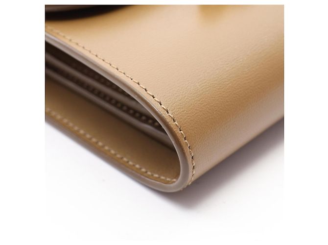 Céline Carteira de Aba Small Triomphe Celine Marrom - vista 6
