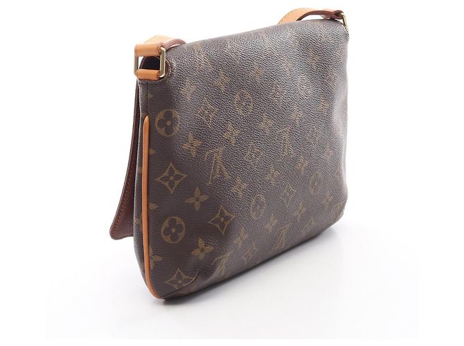Louis Vuitton Musette Tango Schultertasche Braun Monogramm - Ansicht 2